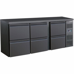 Barkühler mit 6 Schubladen Modell BC 3100-6S
