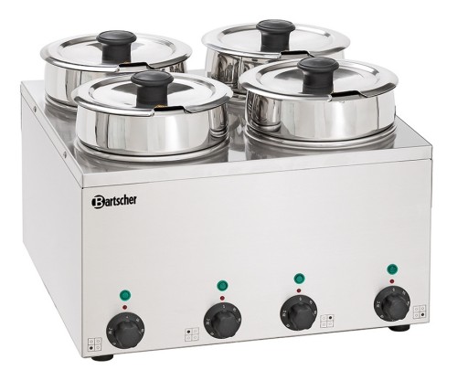 Bain-Marie Hotpot Suppenstation 4 x 3,5 Liter