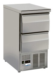 Universalkühltisch 2 Schubladen KT 45 2Z SLIM