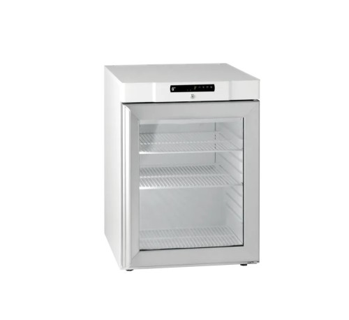 Kühlschrank weiß mit Glastür COMPACT GR200 G W