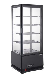 Kühlvitrine SC 100 AV schwarz