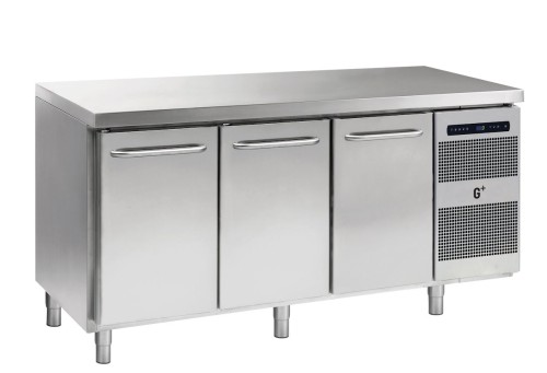 Tiefkühltisch mit 3 Türen Gastro F3