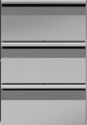 Kühltisch-Schubladenblock 3 x 1/3