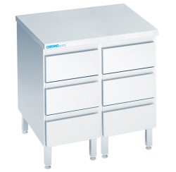 Schubladenblock mit 6 Schubladen