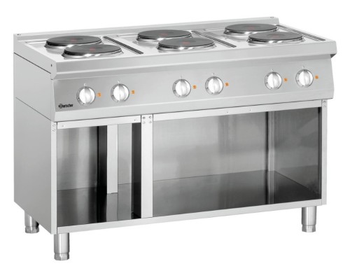 Elektroherd 6 Platten offener Unterbau - Serie 700