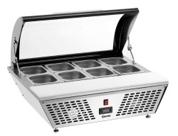 Kühlvitrine für 8 x 1/6 GN 67L