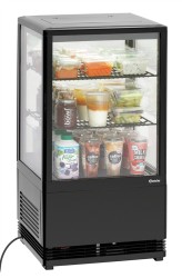Mini-Kühlvitrine 58L-SW