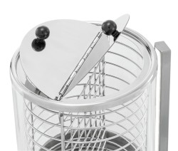 Hot-Dog-Gerät mit Glaszylinder B2000