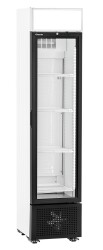 Glastürkühlschrank mit Werbedisplay GTK1-123