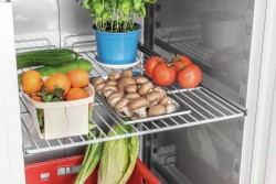 Edelstahl Gastro-Kühlschrank 2/1 GN KGN1-112