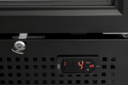 Glastürkühlschrank mit 2 Türen GTK2-221