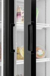 Glastürkühlschrank mit 2 Türen GTK2-221