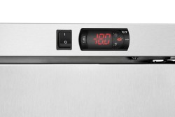 Edelstahl-Tiefkühlschrank 600ST