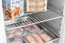 Edelstahl Gastro-Tiefkühlschrank TKGN1-112