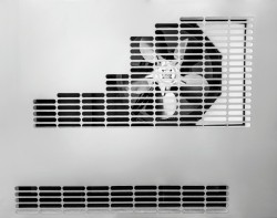 Edelstahl-Kühlschrank mit 2 Türen auf Rollen KGN2-212