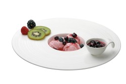 Auftisch-Eisvitrine mit Klappdeckel 4 x 6,5L-F