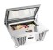 Auftisch-Eisvitrine mit Klappdeckel 4 x 6,5L-F