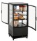 Mini-Kühlvitrine 75L2T schwarz