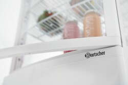 Mini-Kühlvitrine 75L2T weiß