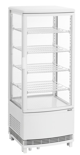 Mini-Kühlvitrine 98L2T weiß