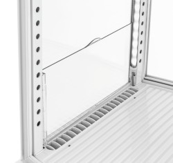 Mini-Kühlvitrine 98L2T weiß