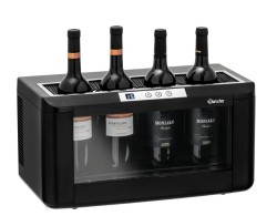 Weinkühler mit LED Beleuchtung 4FLS-10