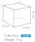 Vollwürfel Eisbereiter CUBE IM-30CPE-25