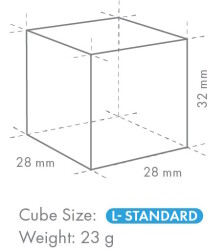 Vollwürfel Eisbereiter CUBE IM-45PE