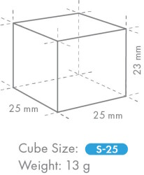 Vollwürfel Eisbereiter ELITECUBE IM-45PE-E-25