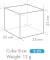 Vollwürfel Eisbereiter ELITECUBE IM-45PE-E-25