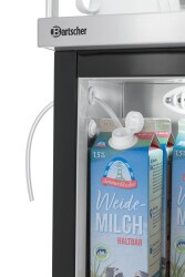 Milchkühlschrank und Tassenwärmer Kombigerät