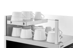 Milchkühlschrank und Tassenwärmer Kombigerät