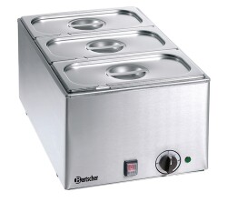 Wasserbad / Bain Marie für 3 x 1/3 GN
