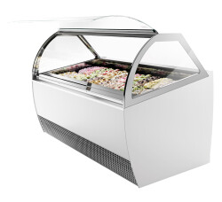 Speiseeis-/Konditoreivitrine MILLENNIUM 2.0 GR DT 155 H135