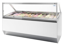 Speiseeis-/Konditoreivitrine MILLENNIUM 2.0 GE DT 220 H135