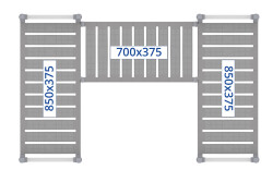 Regalsystem Z 170-170 / 174-174