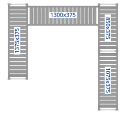 Regalsystem Z 230-230 / 234-234