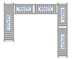 Regalsystem Z 260-230 / 264-234