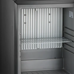 Minibar mit Glastür schwarz TM33G-1