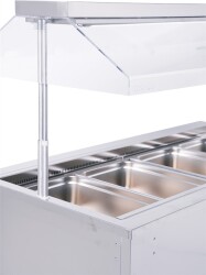 Salatbar Isola 4M VT Inox