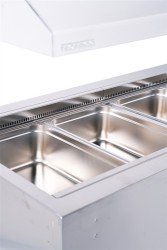 Salatbar Isola 4M VT Inox