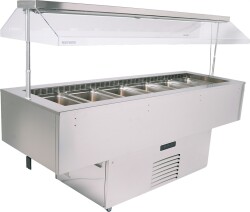 Salatbar Isola 6M VT Inox