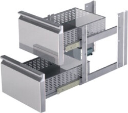 Schubladensatz 1/2 +1/2 Kühltischschubladensatz