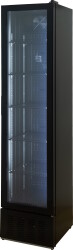 Glastürkühlschrank KBS 316 G Slim schwarz