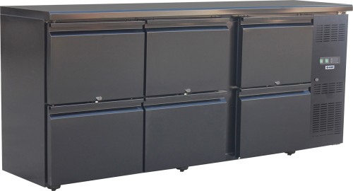 Backbar BB 206 mit sechs Schubladen