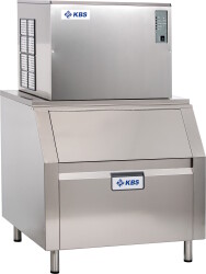Vollwürfel-Eiswürfelbereiter KV 150 L mit...