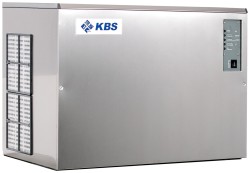 Vollwürfel-Eiswürfelbereiter KV 150 L mit Vorratsbehäter & Abdeckung