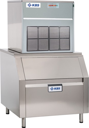 Press Flake Eisbereiter KFP 210 L mit Vorratsbehälter & Abeckung