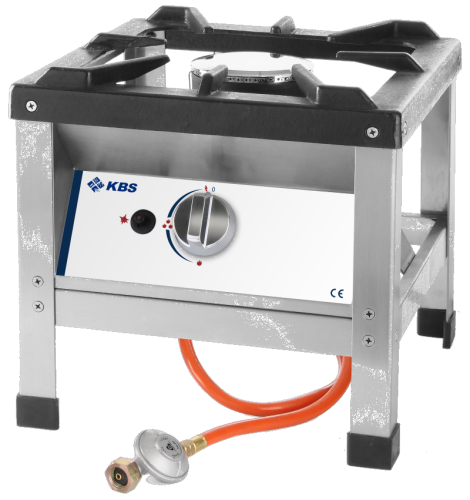Mobiler Gas-Hockerkocher mit Hochleistungsbrenner 6kW