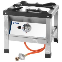 Mobiler Gas-Hockerkocher mit Hochleistungsbrenner 6kW